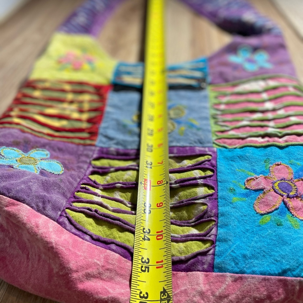 Rising International Multicolor Patchwork Crossbody Bag - Picture 5 of 9